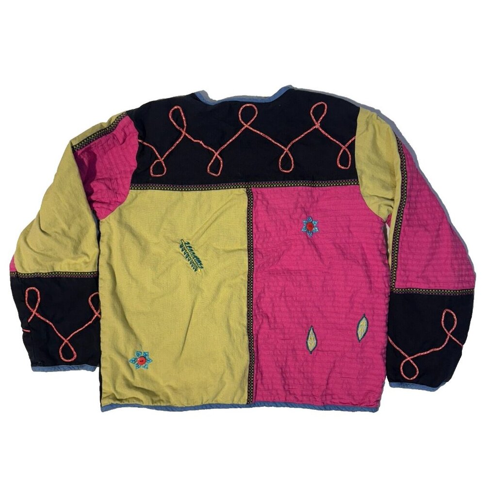 New Direction Embroidered Patchwork Jacket - M Li… - image 7